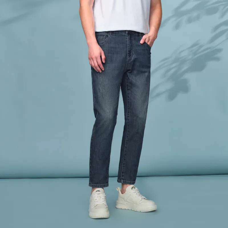 HLA Jeans Men's Ice Oxygen Bar Blue Gray Denim Gradient-2
