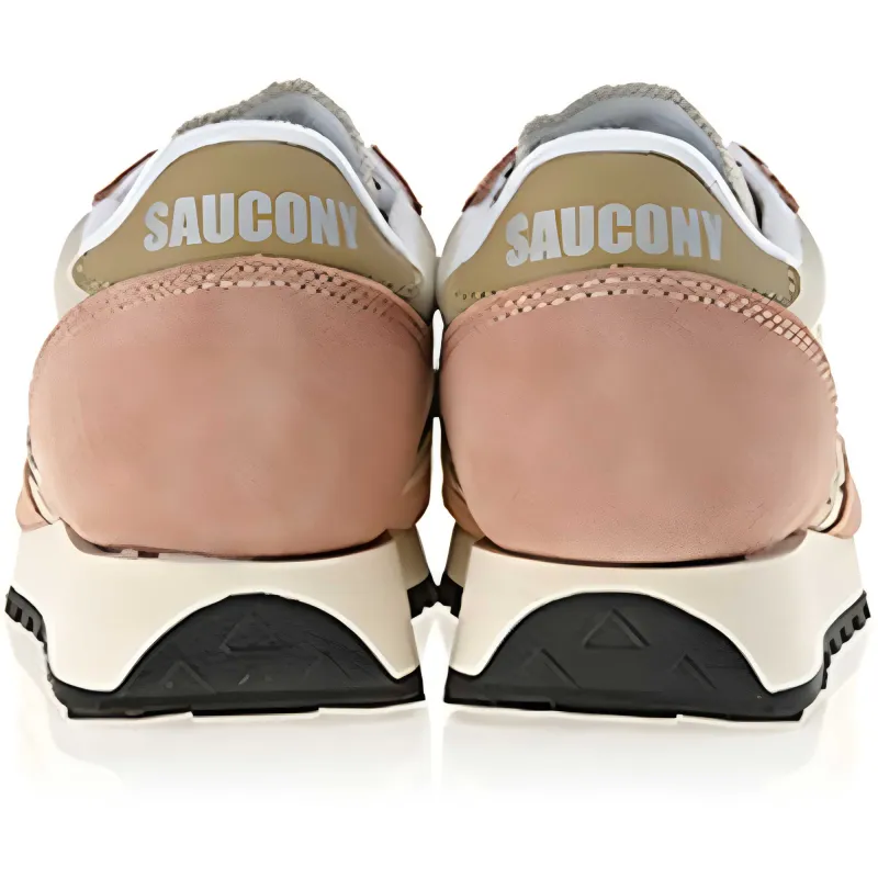 Saucony Jazz Original Vintage Low Top Running Shoes Women's Pink-3