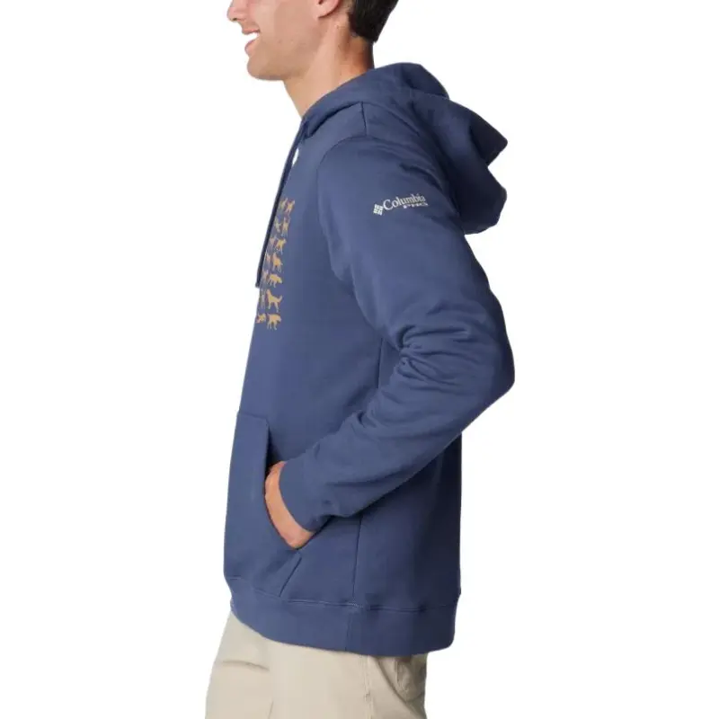 Columbia Men's PHG™ Game Flag II Hoodie Sweatshirt Men's Dark Blue-2