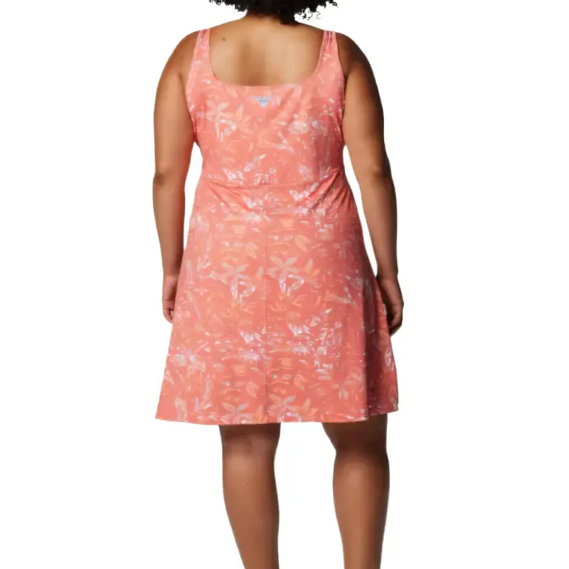 Columbia PFG Freezer Sleeveless Dress Women's Pink-1