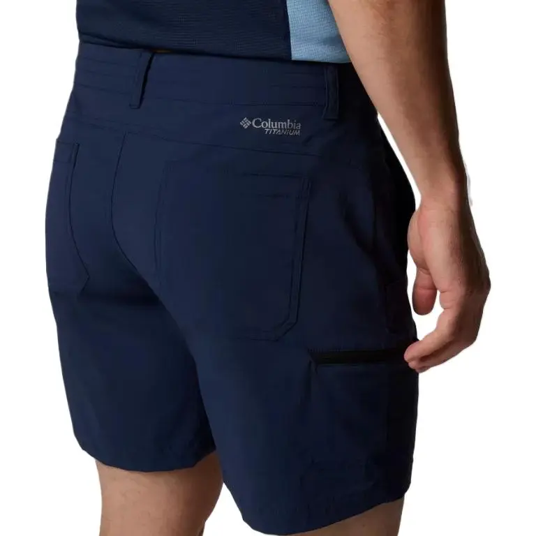 Columbia Wanoga Casual Shorts Men's Navy-1