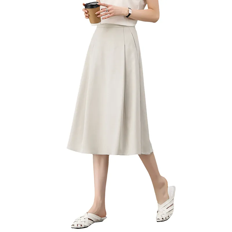 SENTUBILA Casual Long Skirt Women's-6