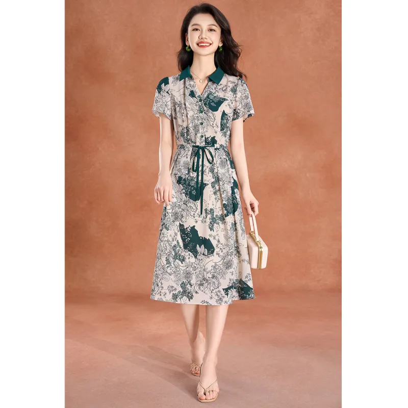 Mylan Short Sleeved Dress Women's-5