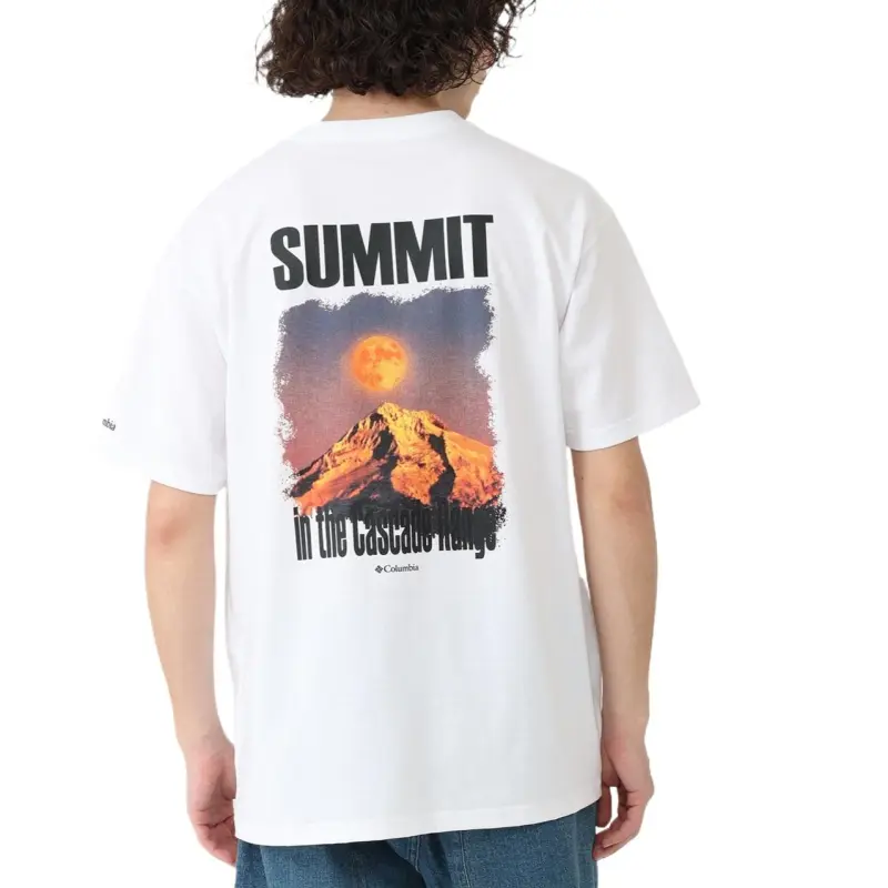 Columbia Navidad Butte T-Shirt Unisex White-2
