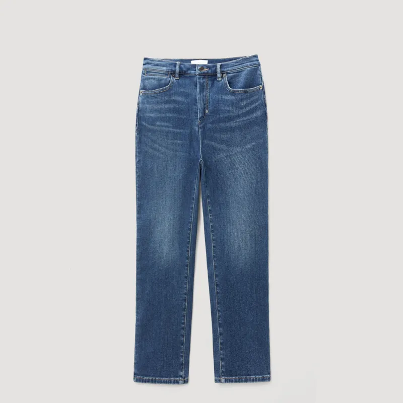OVV Jeans Women's Denim Blue Solid Color A2-5