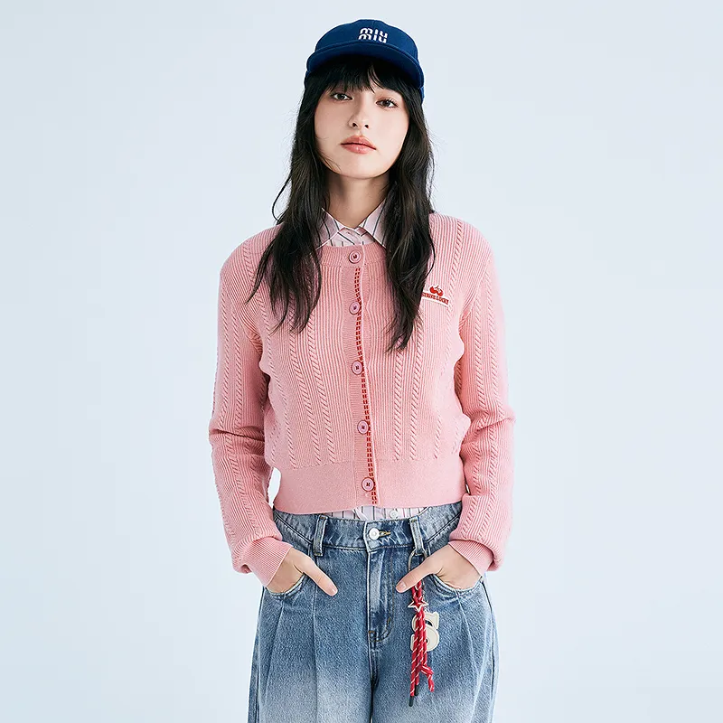 LEDIN Knitwear Women's Soft Touch Pink-4