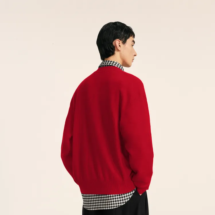 CROQUIS Sweaters Men 622 True Red-3