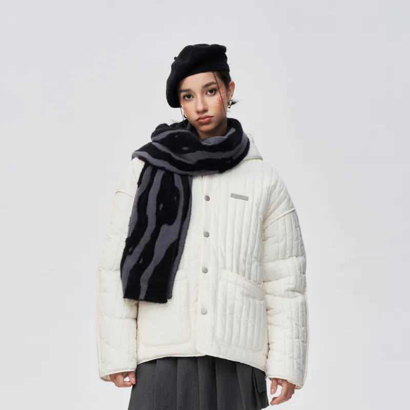 PCLP AW23 Party & Life Series Puffer Jackets Unisex Apricot-5