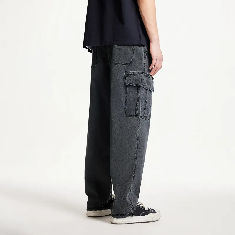 JACK JONES· Jeans Men's Dark Gray Denim-4