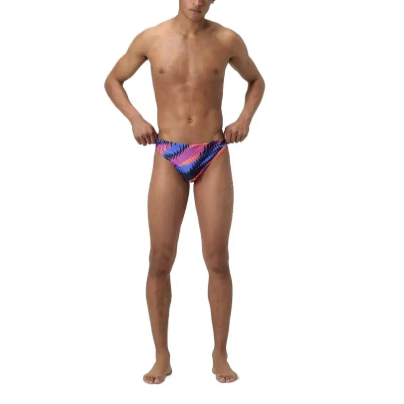 Speedo Swimming Shorts Men's Blue Pink-7