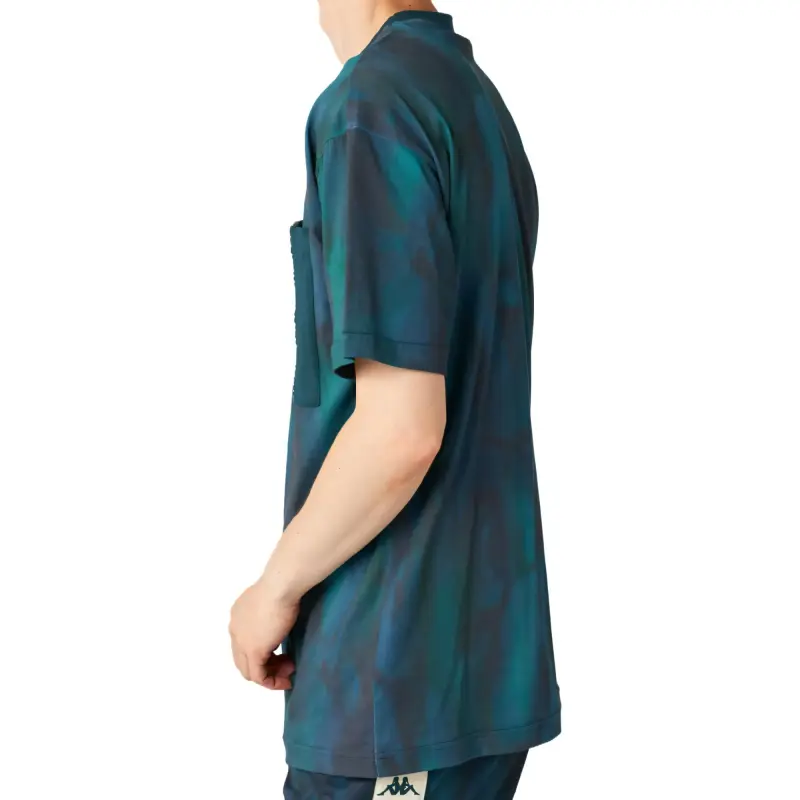 Kappa BANDA Tape T-Shirt Men's Dark Fir Green-3
