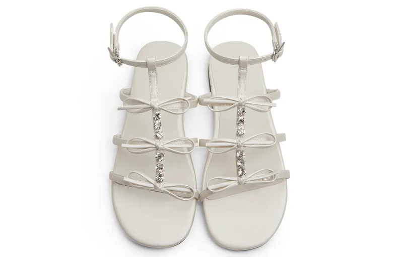 CHARLES&KEITH Small Ck One Strap Sandals 1.5cm Women's-2