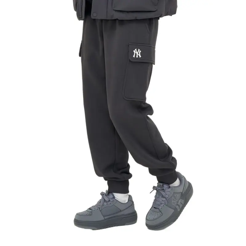 MLB New York Yankees Casual Pants Unisex Charcoal Gray-3