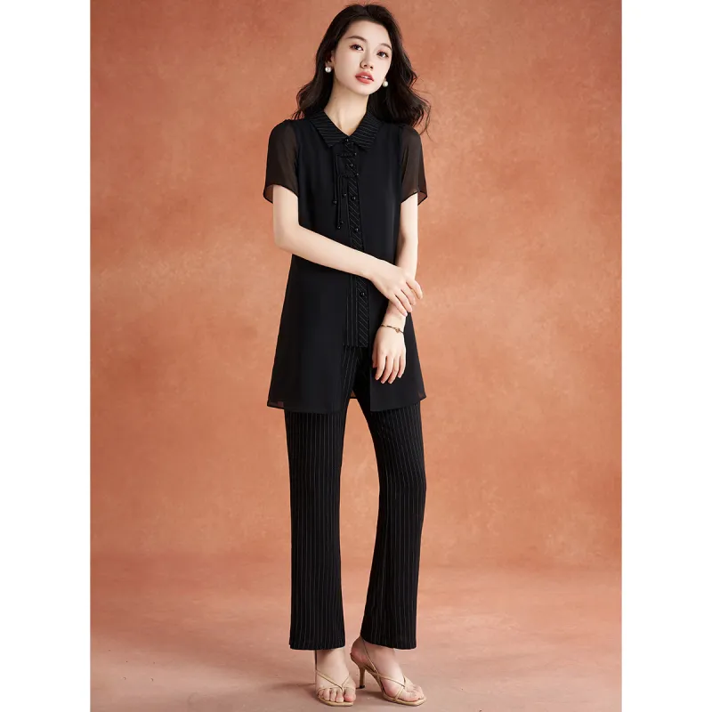 Mylan Casual Suit Women's Black-4