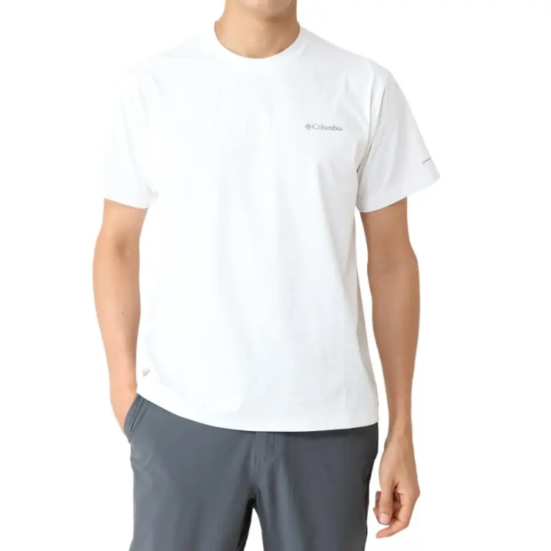 Columbia T Shirts Unisex White-2