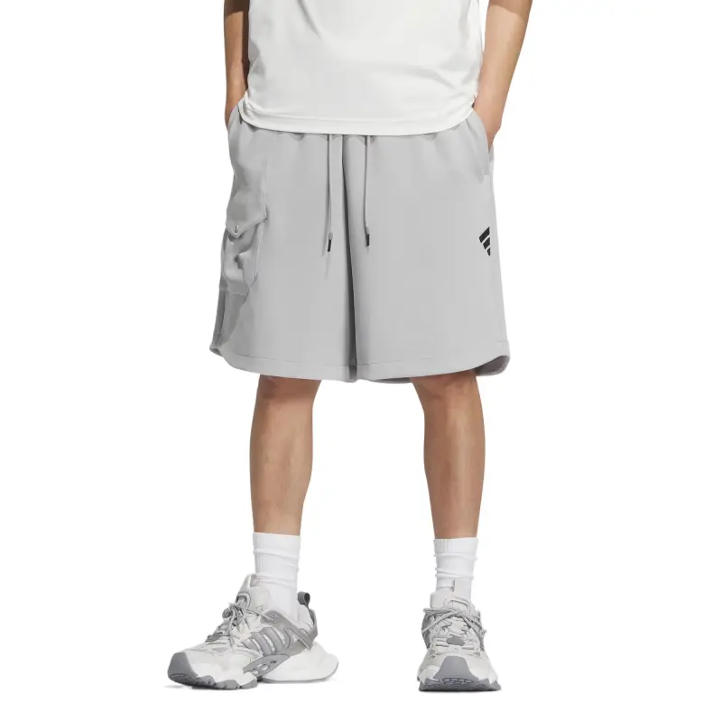 Adidas FUTURE STYLE WOVEN JOGGERS Casual Shorts Unisex Light Gray-1