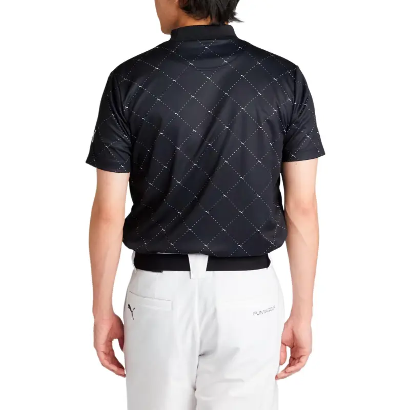 PUMA AOPBasic Golf Clothing Men's Black 01-3