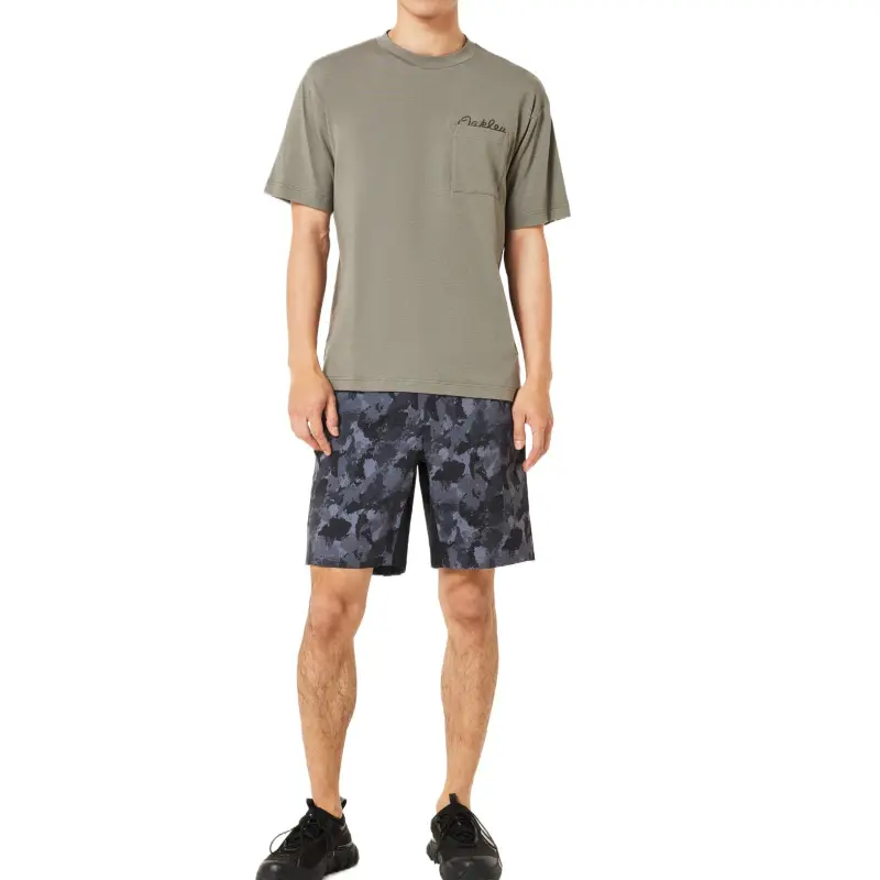 Oakley En New Retro Tee Foothill 2.0 T Shirt Men's Army Green-6