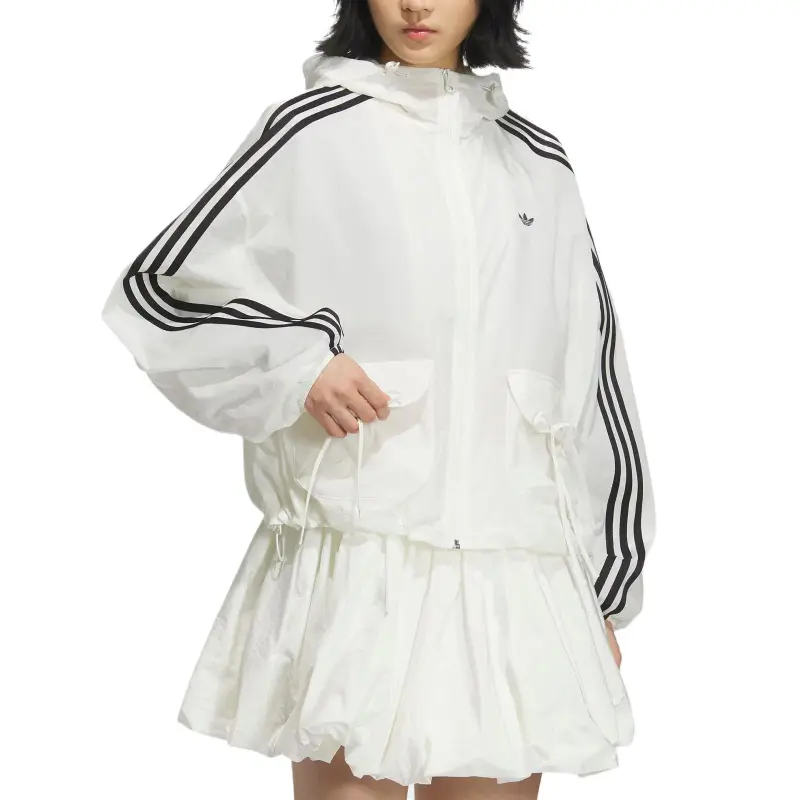 Adidas Originals WINDBREAKER Jacket Women's Jade White-1