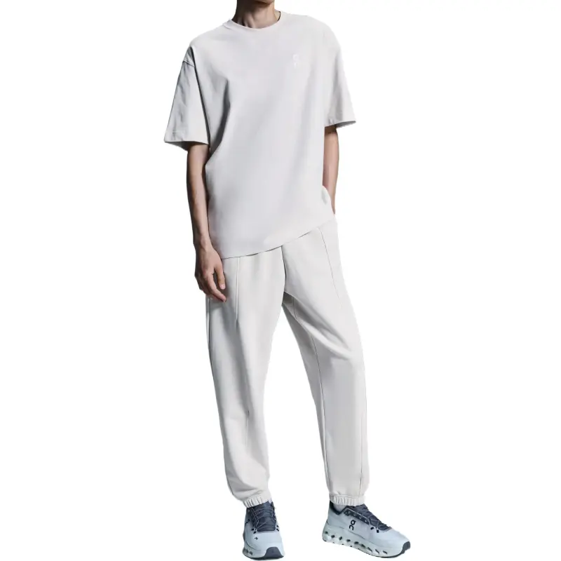 On Casual Pants Men Silver-2