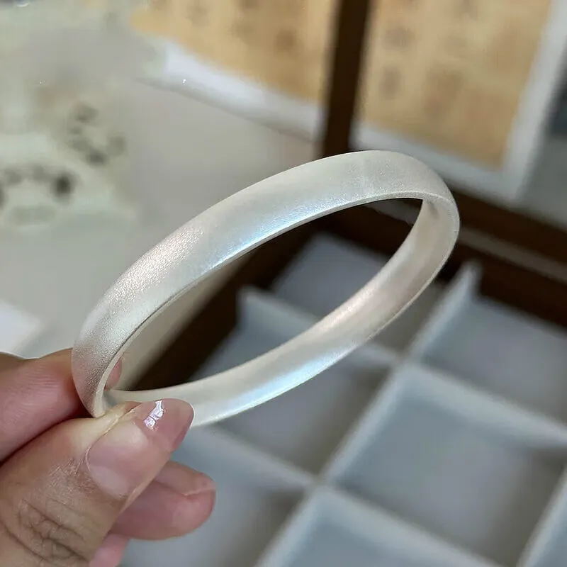LIUXIN 999 Fine Silver Bangles Women's-1