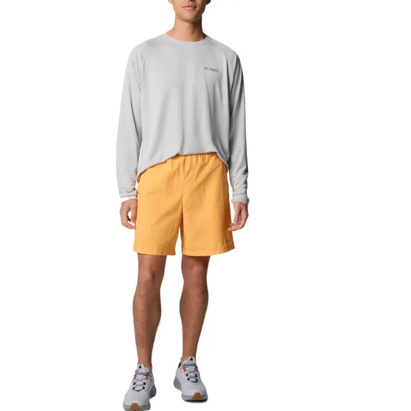 Columbia PFG Backcast 4 Casual Shorts Men's Summer Orange-3