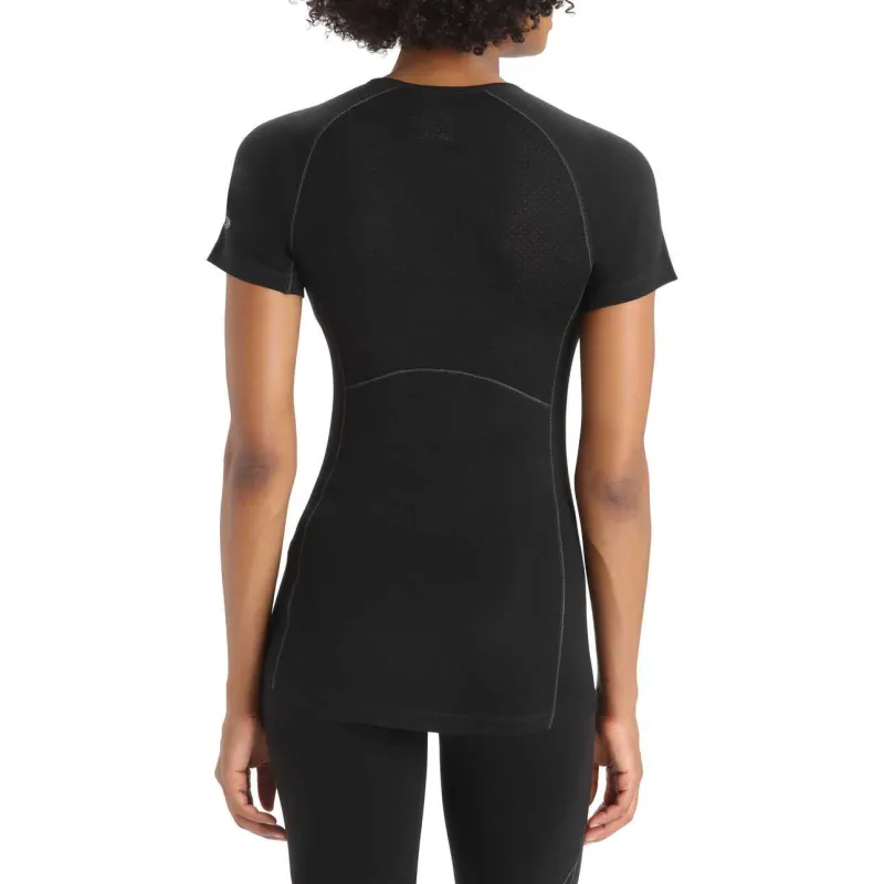 Icebreaker Raglan Sleeve T Shirt Women's Black-2