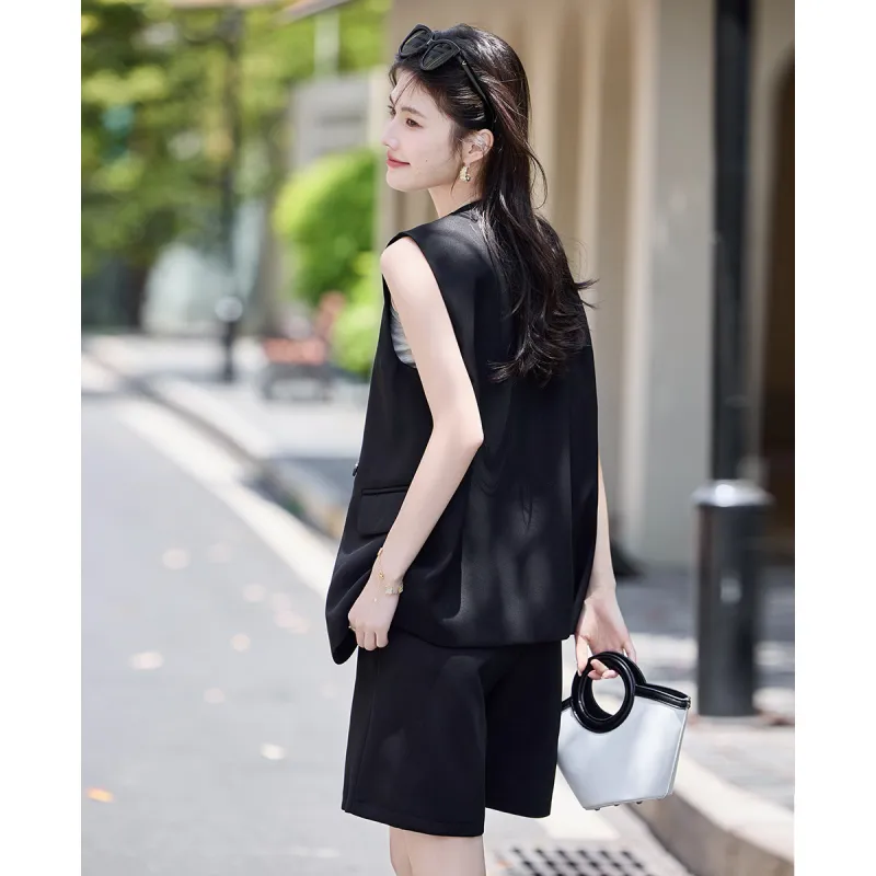 TERRE BLEUE Casual Suit Loose Fit Women's-5