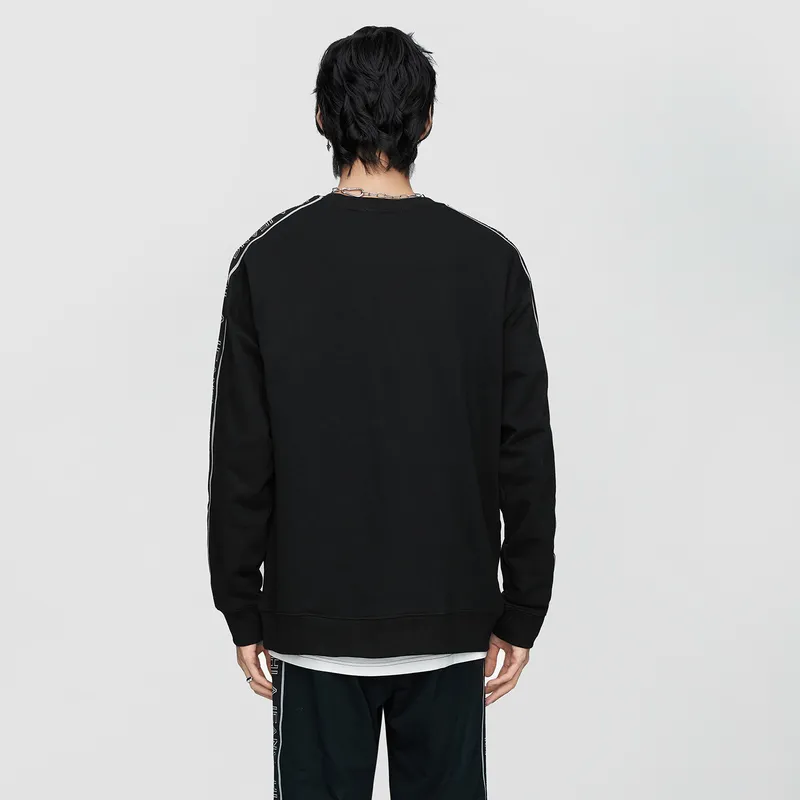 HLA JEANS Sweatshirts Men Black Trim 60-2