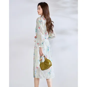 Love Elaine Long Sleeved Dress Women's Image Color