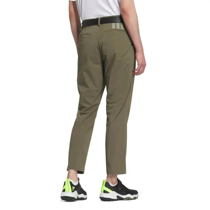 Adidas SS25 Golf Casual Pants Men's Olive Green-2