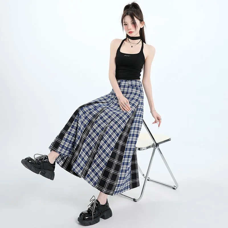 XIANSINIAO Casual Long Skirt Women's-5