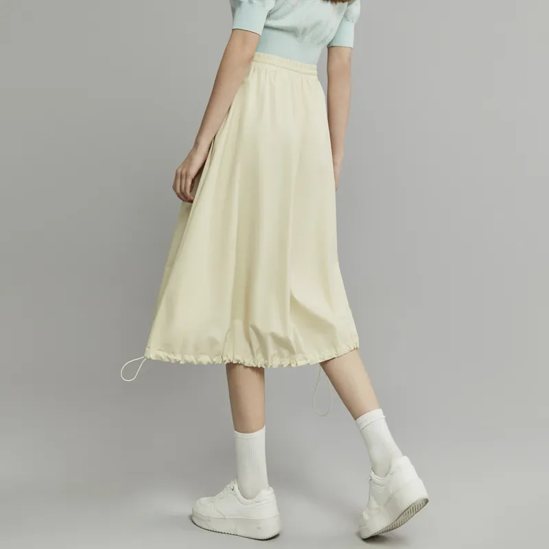 ELLE Casual Long Skirts Women's-5