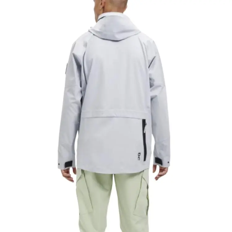 On Explorer Jacket Jackets Coats Men's Ice Sleet White-1