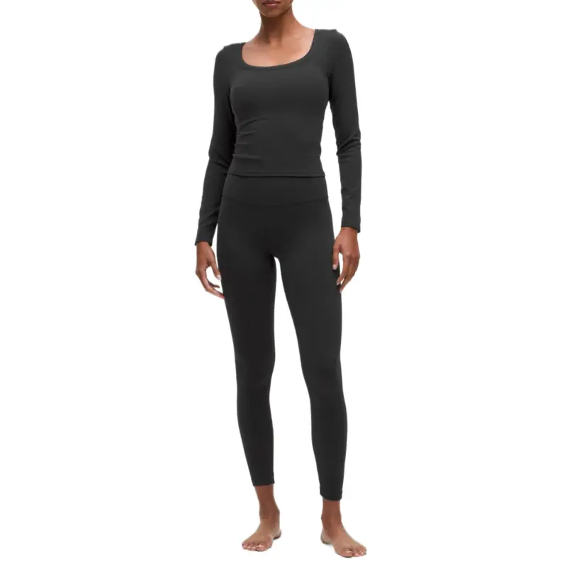 Lululemon Nulu™SmoothCover Regular T Shirt Women's Black-2
