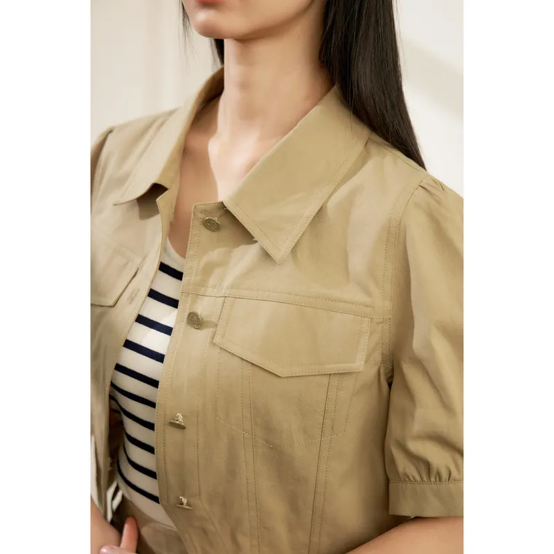 ZIHAN Casual Suit Women's Khaki Green-1