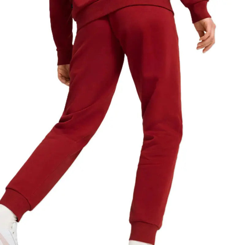 PUMA ESS+ Script Casual Pants Women's Red-3