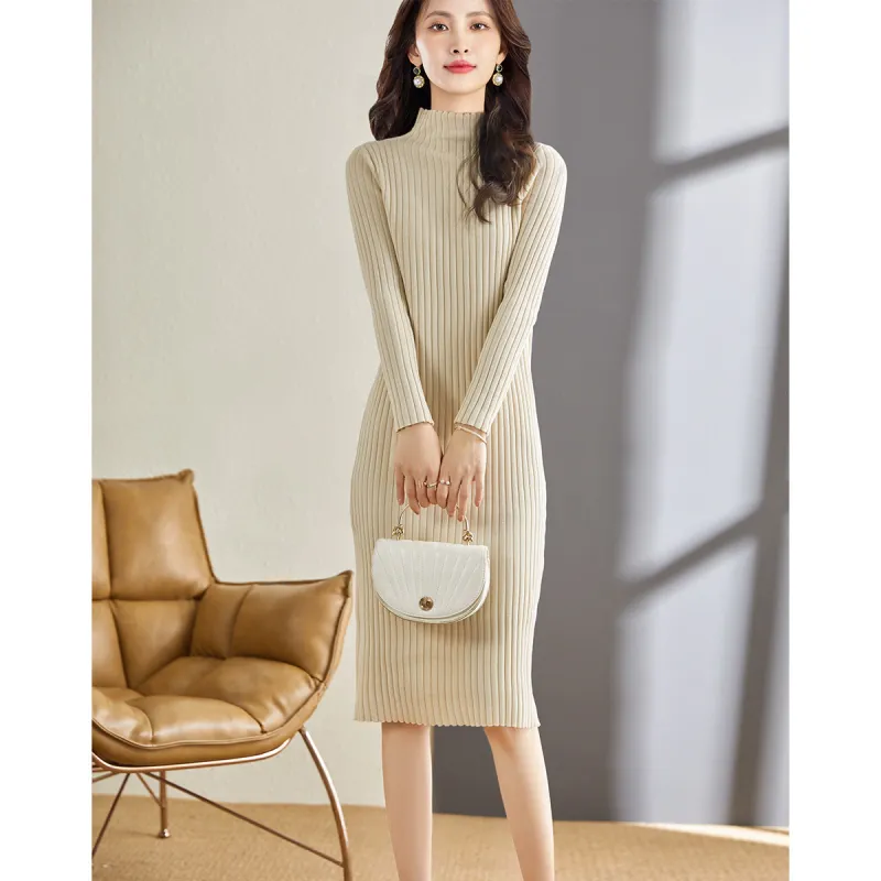 Love Elaine Spring Fall Long Sleeved Dress Women's-2