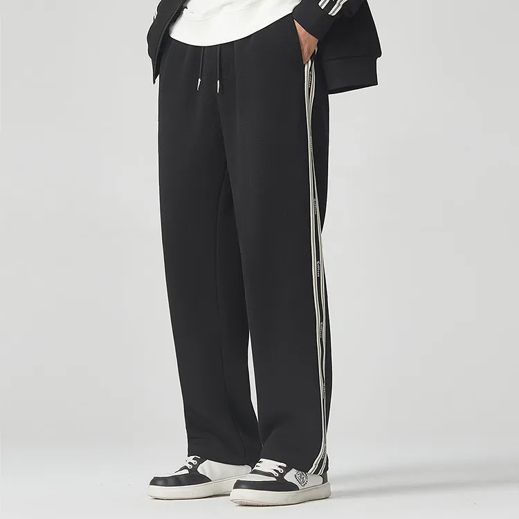 Cabbeen Knitted Sports Pants Men's-2