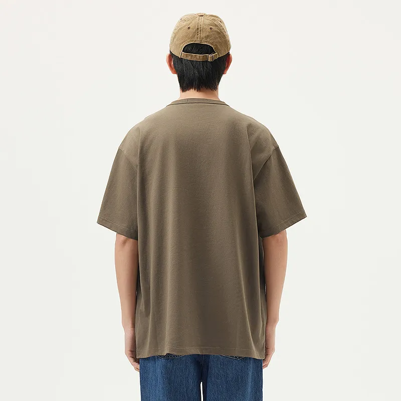 Gxg Jeans T Shirts Men Coffee-4