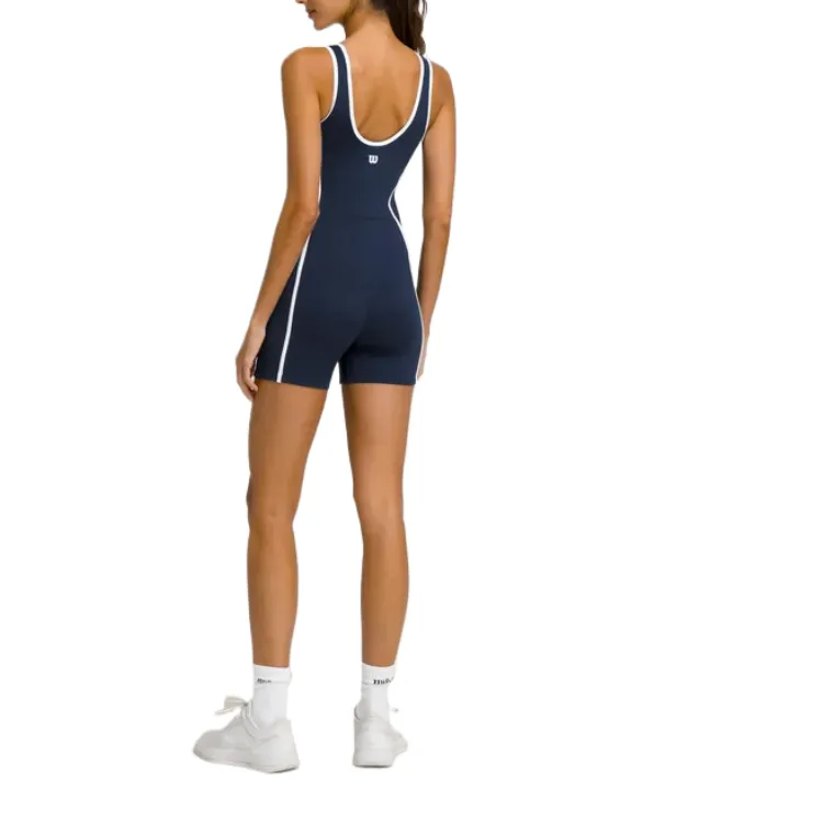 Wilson Tennis Top Women's Marine Blue-4