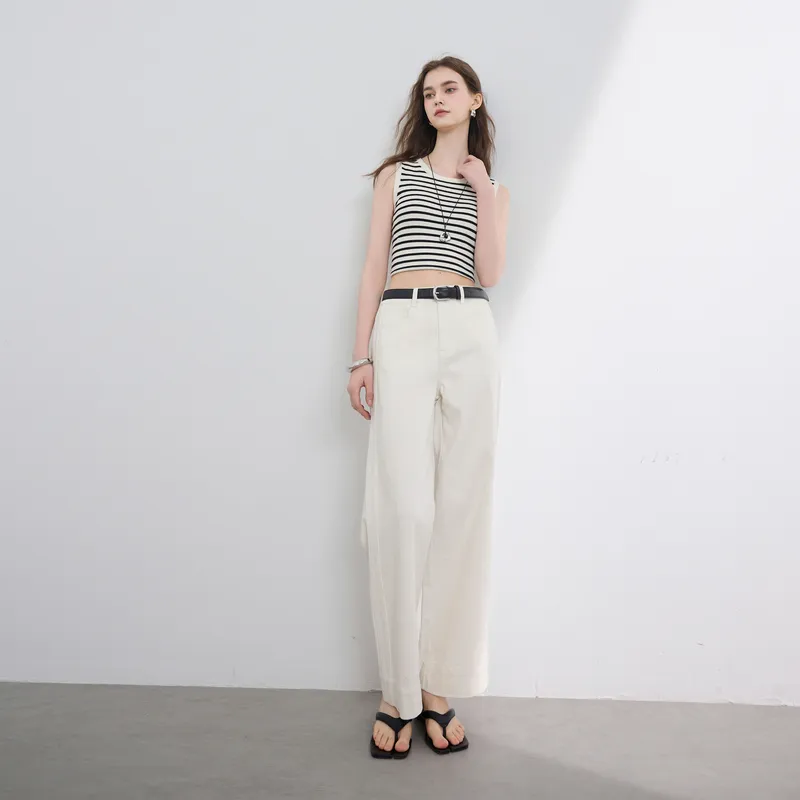 3COLOUR Jeans Women's Pearl White-6