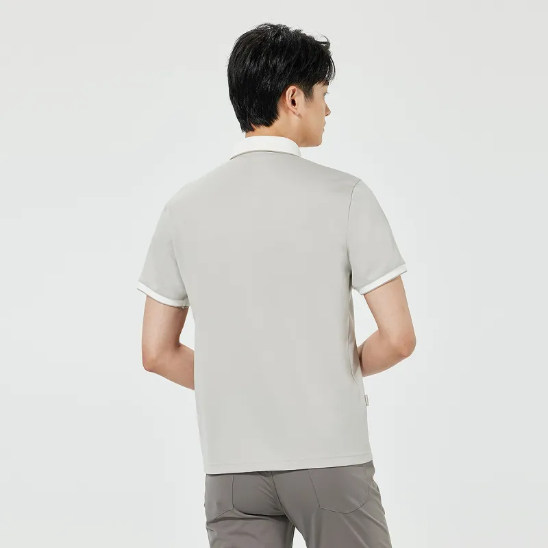 LESS IS MORE Polo Shirts Men Sand Khaki 25XTX3191Y-5