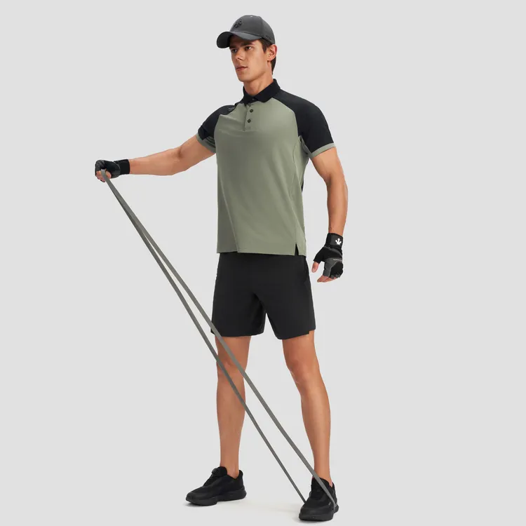 DESCENTE Training Series Polo Shirts Men-13