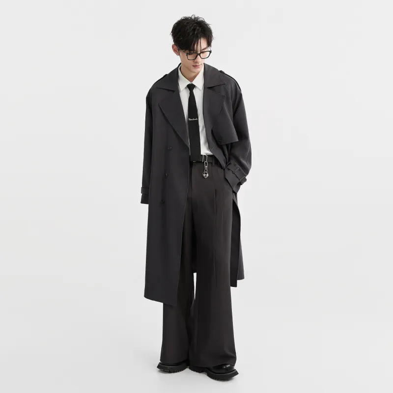 EARL JOEL Trench Coats Unisex-3