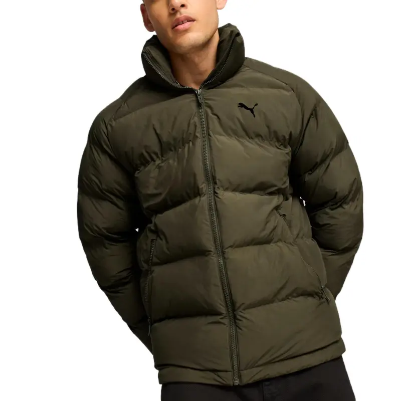 PUMA Jackets Men Olive Green-2