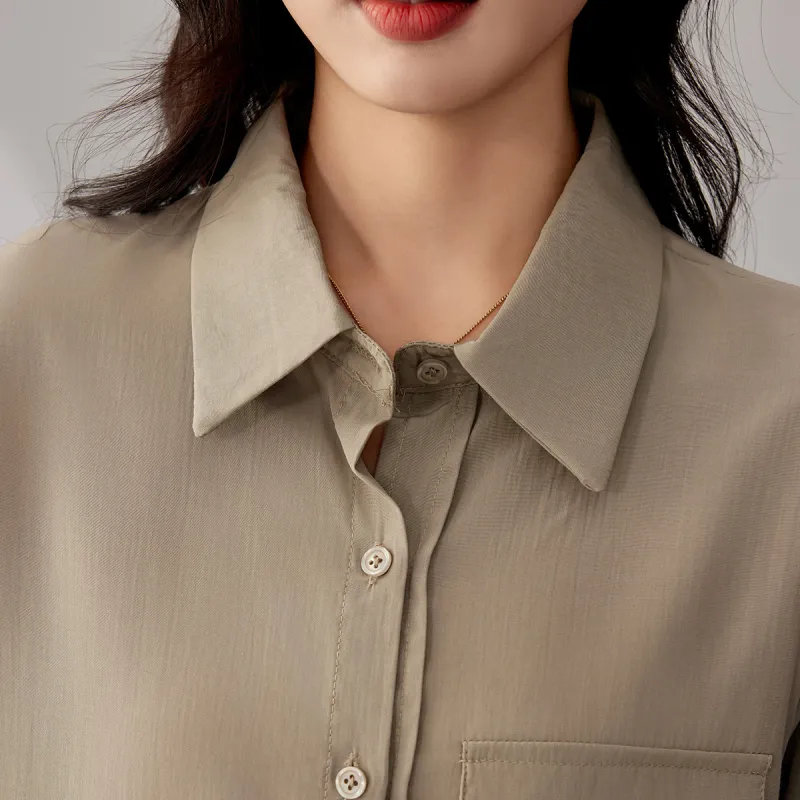 Like The Age Of Water Shirt Women's Light Green-2