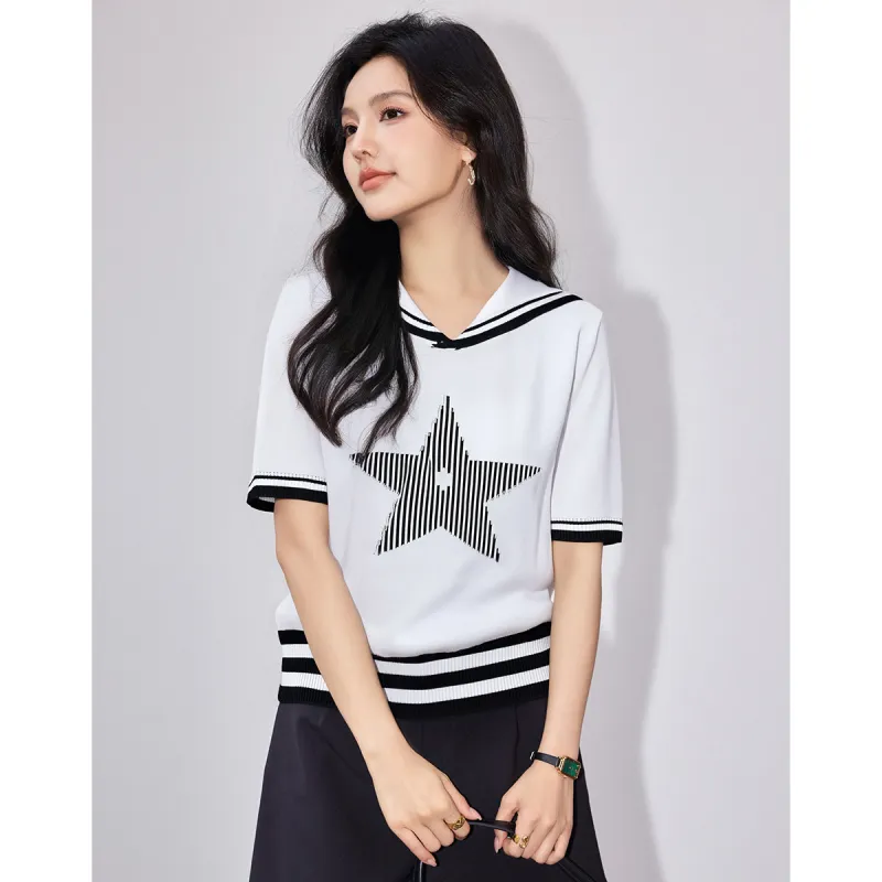 Love Elaine T Shirt Women's Black-3
