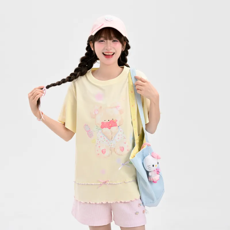 SNBL Drop Shoulder Sleeve T Shirt Women's-4