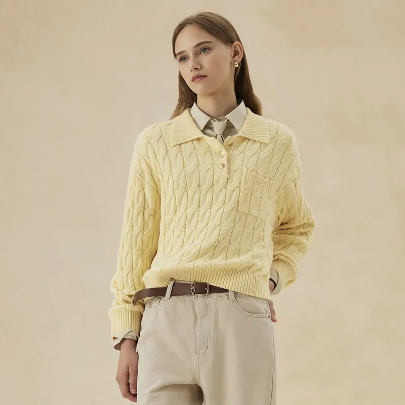 E.land Sweaters Women's-2